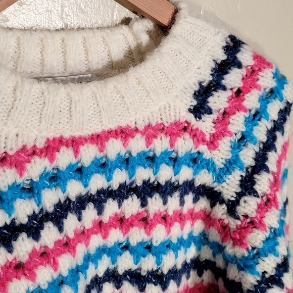 Zara Colorful Knit Sweater - Picture 4 of 5